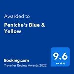 Peniche's Blue & Yellow Lägenhet Peniche